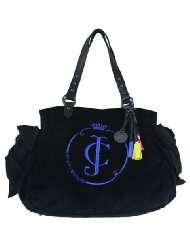 Juicy Couture Neon Ms Daydreamer Bag Black Electric Blue
