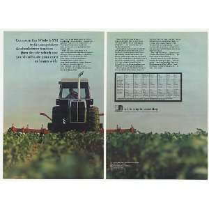  1974 White 4 150 Tractor 2 Page Print Ad