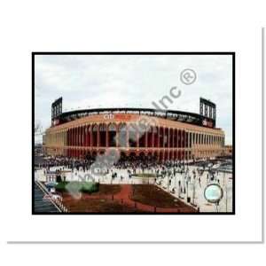 2009 New York Mets Citi Field Opening Day MLB Double Matted 8x10 