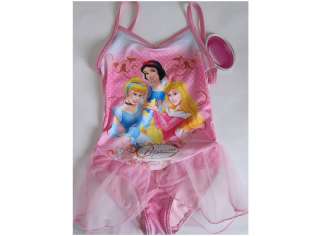 New Disney Princess Tutu Swimsuits Leotard Ballet 1 4T  