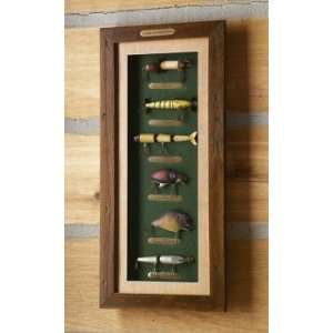 Antique Lures Shadow Box 