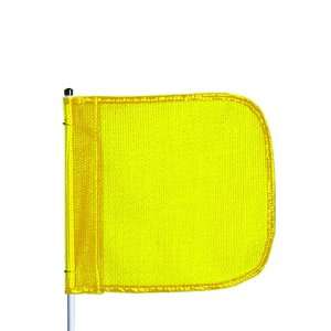 Flagstaff FS8 Safety Flag, Threaded Hex Base, 16 Overall Length, 16 