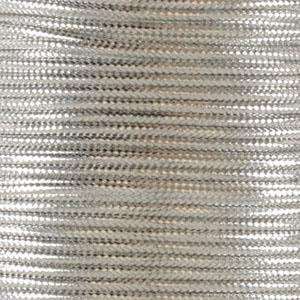  1/16 Metallic Snake Cording Silver By The Yard Arts 