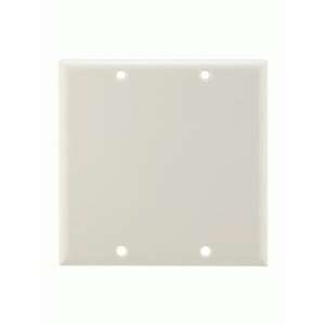  Icarus Blank Double Gang Wall Plate   Ivory Electronics
