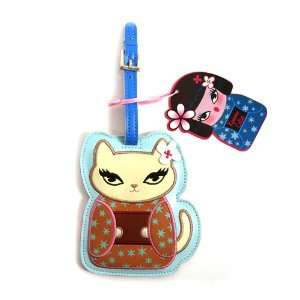    Kimono Luggage Tag   Kitty Kimono Cutie by Fluff: Home & Kitchen