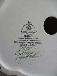 Royal Doulton Kestrel DA 205 Style two, Mint, Box  