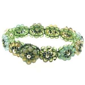  Cape Cod Blooming Crystals Bead Bracelet Kit: Arts, Crafts 