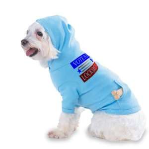 VOTE FOR LOCKSMITH Hooded (Hoody) T Shirt with pocket for your Dog or 