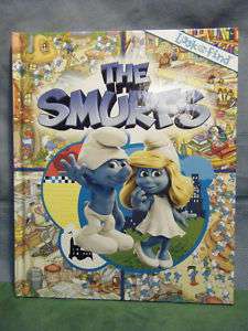 THE SMURFS LOOK & FIND BOOK *NEW* 9781450811804  