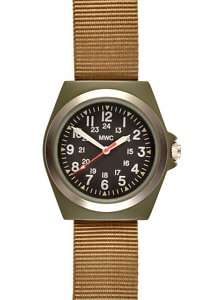 MWC MKVI/B Olive Drab 1980s US Pattern Military Watch  