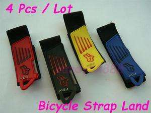 Bike Bicycle Reflective Velcro Leg Pants Band Strap  