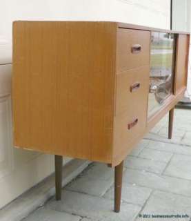 Retro Teak Sideboard / Buffet, Display Cabinet, Danish Era  