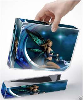 FAIRY ON MOON wrap skin for WII CONSOLE BOARD (165)  