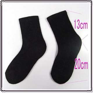 20 style wool&rabbit hair black socks/stockings  