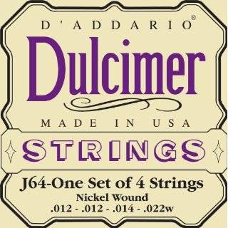 Addario J64 4 String Dulcimer Strings