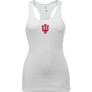    Indiana Hoosiers White Womens Logo Tank Top