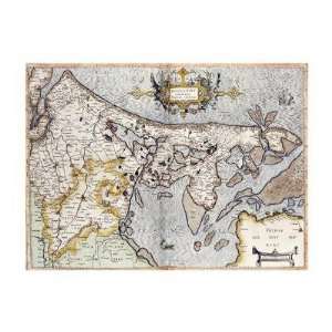  Gerhardt Mercator   Map Of Holland Giclee