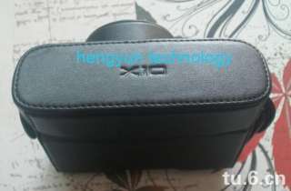 Leather Camera Case bag For Fujifilm Fuji X10 LC X10 Finepix Black 