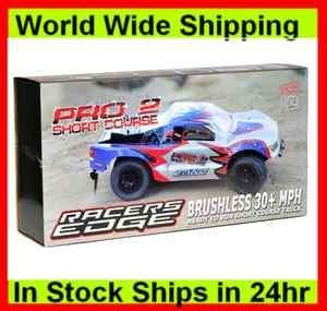   Pro2 1/10 Brushless Short Course RTR Truck w/GLG20 2.4GHz Radio Blue