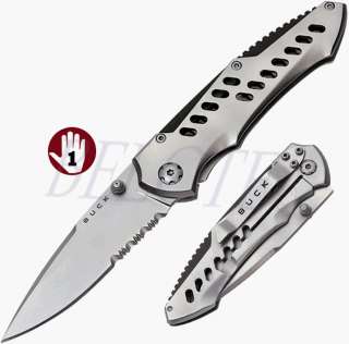 Buck Knives Mantis Serrated W/Clip 420HC 3oz 4 198X  