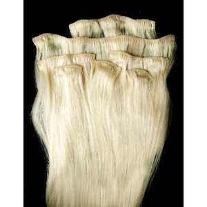  Full Head 18 100% REMY Human Hair Extensions 7Pcs Clip in 