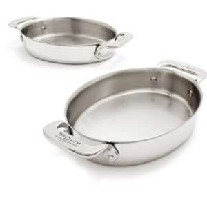 All Clad Oval Bakers   Set of 2 