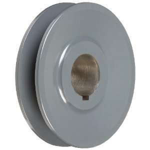   Belt Section, 1 Groove, 1 1/8 Bore, Cast Iron, 3.95 OD, 6330 max rpm