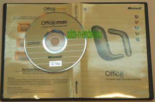 Authentic Microsoft Office Student Teacher 2004 with Three License 