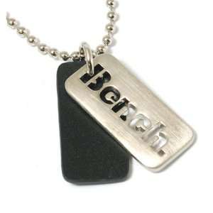  Bench Gents Cut Out Double Dog Tag Pendant Bench Jewelry