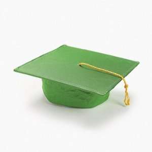  Childs Green Mortarboard Hat   Hats & Graduation Hats 