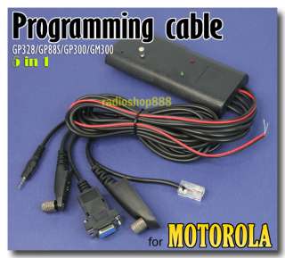 in 1 Program Cable Motorola GP300 GP68 GM300 GP328  