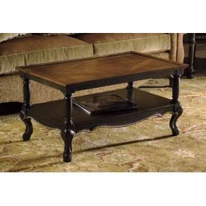  Hekman Furniture 2 Tiered Coffee Table in Rubbed Onyx 