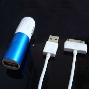   : USB Car Charger+Cable Cord for iPod iPad iPhone 4G 3G: Electronics