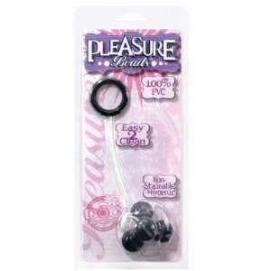    Pleasure pvc beads single cord charcoal