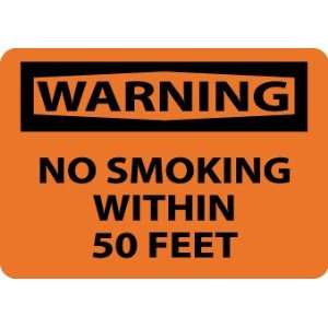  SIGNS NO SMOKING WITHIN 50 FEET