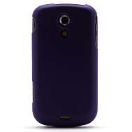 Dark Purple Rubberized Hard Cover Case For Samsung Epic 4G Galaxy S