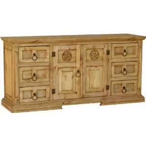  Santa Fe Star Rustic Dresser Furniture & Decor
