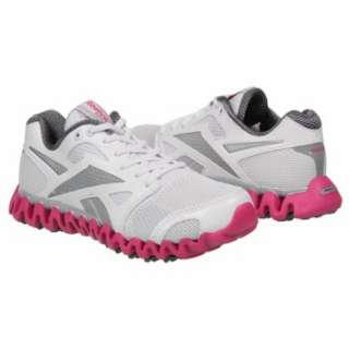 Athletics Reebok Womens ZigNano Fly 2 Wht/Silver/Grey/Pink Shoes 