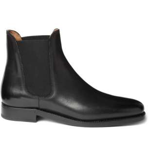 Ralph Lauren Shoes & Accessories Black Leather Chelsea Boots  MR 