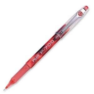  Pilot 38612   P 700 Roller Ball Stick Gel Pen, Red Ink 