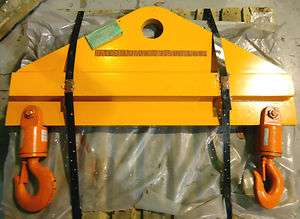   Lifting Beam/Crane Yoke 23500 Limit with McKissick Hooks  