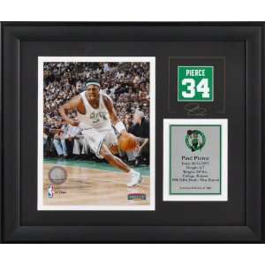 Paul Pierce Boston Celtics Framed 6x8 Photograph with Facsimile 