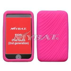   IPOD Touch(2nd Generation) Wave Skin Case(Hot Pink) 