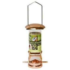 Blue Ribbon Deluxe Wild Bird Seed Feeder Copper Small:  
