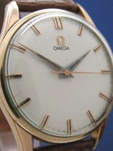 Mans Vintage Omega 80 Micron Gold Watch  284 CAL MVMT (54694)  