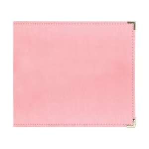   Leather Ring Photo Album 8X8   Pretty Pink by We R Memory Keepers
