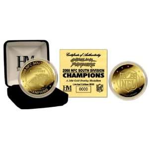 Highland Mint Carolina Panthers 2008 NFC Division Champions 24kt Gold 