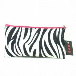   Quilted Zebra Print Tote Bag   Pink/Black (18x14.5x7): Everything Else
