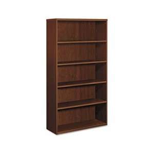   Bookcase, 5 Shelves, 36w x 13 1/8d x 66 1/8h, Sha Electronics
