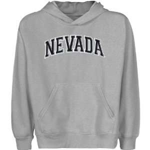  Nevada Wolf Pack Youth Houndstooth Arch Applique Pullover 